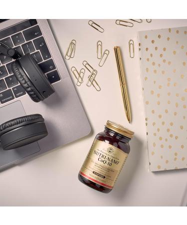 Buy Solgar Nutri Nano Co Q10 50 Caps - Premium Antioxidant Supplement | Fast International Shipping - Buy Online on GoSupps.com