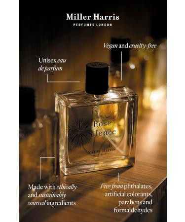Miller Harris Rose Silence Eau de Parfum | Floral Rose (3.4 fl oz) 3.4 Fl Oz (Pack of 1) - Buy Online on GoSupps.com