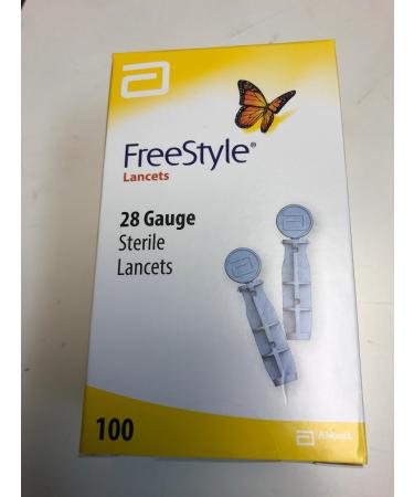 Freestyle 100 Lancets 28g (Pack of 1)