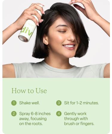 Divi Dry Shampoo Spray for Women - Oil Absorbing Scalp Balancing Formula Talc-Free 5.3oz - Extend Time Between Washes - Buy Online on GoSupps.com