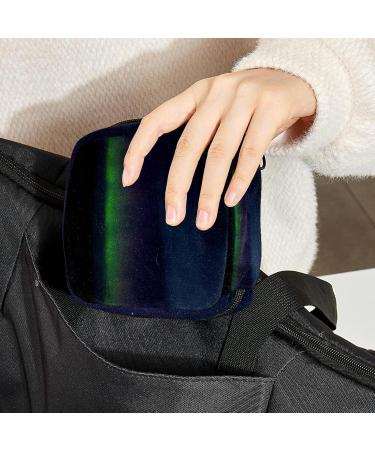 Northers Lights Aurora Women's Napkins & Stahrlichte Bag Zippered Menstrual Pad & Cup Pocket for Teen Girls & Women - Buy Online on GoSupps.com