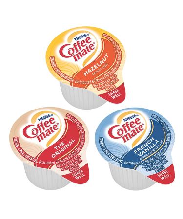 Nestle Coffee Mate Creamer Singles Variety Pack - 150 Count: Original  French Vanilla  Hazelnut - Buy Online on GoSupps.com