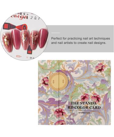 IMIKEYA Pr sentoir 120 Couleurs Vernis Ongles Gel Nuancier Manucure pour Capsules D ongles Livre de Mod les Nail Art Tableau Affichage Couleurs pour Salon et Usage Professionnel - Buy Online on GoSupps.com