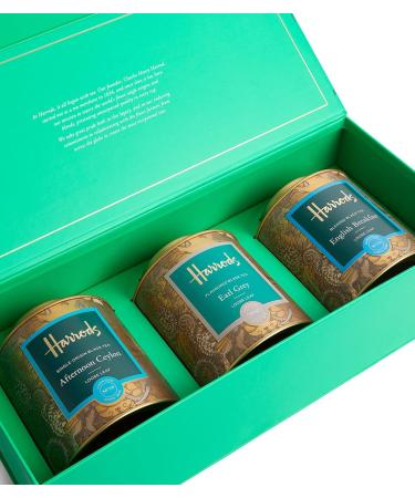  Harrods Harrods Classic Leaf Tea Selection 3 x 125 g - Buy Online on GoSupps.com