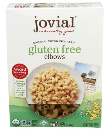 Jovial Gluten Free Brown Rice Pasta Organic, 12 oz