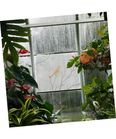 Zerodeko 5 Pcs Glass Film Window Sticker Window Film Bird Window Sticker Stickers Decor Frosted Sticker Birds Window Sticker Chic Window Sticker Glue-Free Window Sticker Opaque 3D Colorfulx5pcs 300x45cmx5pcs - Buy Online on GoSupps.com