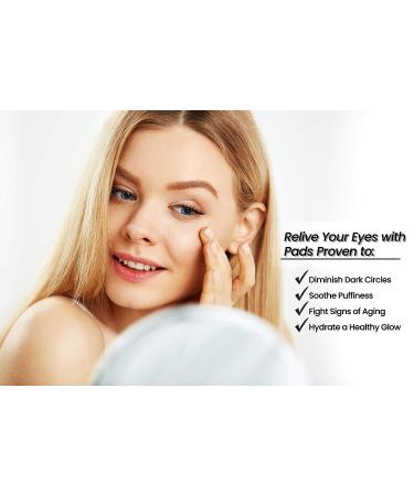 Hydrogel Gold Eye Patches - 15 Pairs for Puffiness & Dark Circles - Hyaluronic Acid & Collagen Eye Mask - Anti-Wrinkle Treatment - Buy Online on GoSupps.com