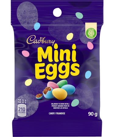 Cadbury Mini Eggs Chocolatey Candy Eggs 90 g (Pack of 15) Chocolate 90 g (Pack of 15) - Buy Online on GoSupps.com