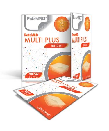 PatchMD - Multivitamin Plus Topical Patch - 30 Days Supply 30- Patches