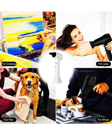 Cordless Hair Dryer Portable Wireless Hair Dryer with Hot and Cold Air Handheld Travel Hair Dryer for Pet Hairdressing Oil Painting Drying - Buy Online on GoSupps.com