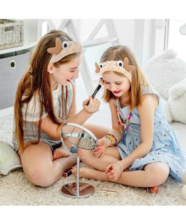 Headband for Washing Face Makeup Hairband Elastic Fluffy Spa Hair Band for Washing Face Soft Coral Fleece Crab Cartoon Creative Head band Women & Girlss' Head Band for Shower Sports - Buy Online on GoSupps.com