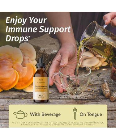 HERBAMAMA Turmeric and Super Immune Mushroom Kit - Bundle of 1500 mg Turmeric Curcumin Capsules & Super Immune Mushroom Complex Tincture - Vegan Non GMO Sugar & Alcohol-Free - 2 Pack - Buy Online on GoSupps.com