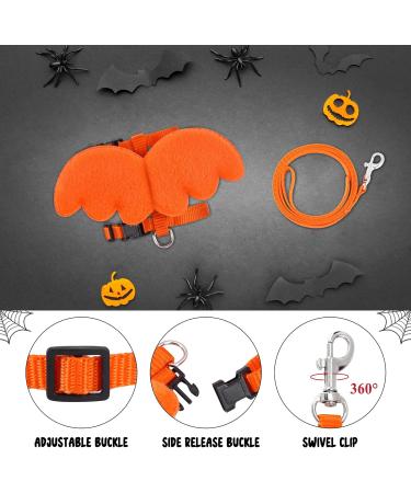 Filhome 2-Piece Rabbit Leash Set - Soft Breathable Pet Halloween Costume for XS Rabbits (11-22cm Neck 17-28cm Chest) - Buy Online on GoSupps.com