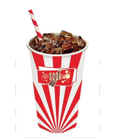 Gourmet du Village Paper SODA Cups 12 Count