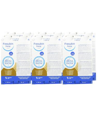 Fresubin Energy Drink Cappuccino - 200 ml | Bulk Pack of 24 | Nourishing Drinking Food for Energy Boost - Buy Online on GoSupps.com
