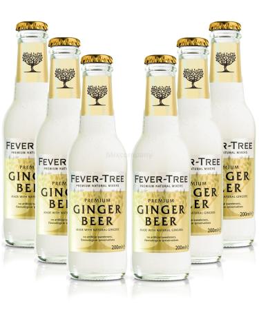 Fever-Tree Ginger Beer - 6x200ml 1200ml - Incl. deposit REFILLABLE
