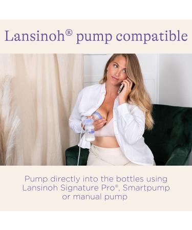 Lansinoh Breastmilk Storage Breast Pump Bottles 4 Count - Buy Online on GoSupps.com