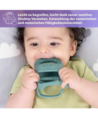 Mochi Baby Bei ring BPA-Free Silicone Teether | Premium Quality for Safe Chewing - Buy Online on GoSupps.com