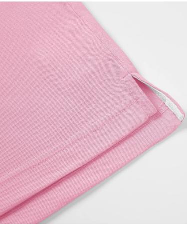 SCODI Men's Breathable Athletic Polo Shirt - Pink, Large - Buy Online on GoSupps.com