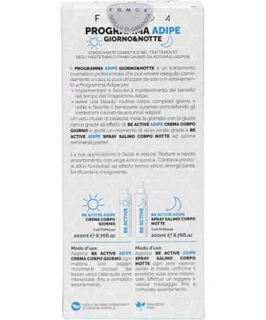 FGM04 Professional Cosmetics - Adipe Day and Night Program - Daily - Cosmetic Additive - Skin Unsightly Treatment - Accumuli Adiposi - 1 Month Treatment - Buy Online on GoSupps.com