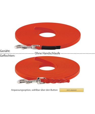 LENNIE Biothane Dog Leash for Large Dogs | 19mm Wide 3m/5m/10m/20m Options Dirt & Water Repellent - Buy Online on GoSupps.com