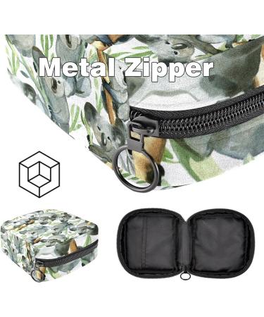 Muooum Menstrual Polster Bag | Zippered Tampon & Bandage Storage | Women's Girls Collection (Koala on Tree Pattern) - Perfect for Travel & Organization - Buy Online on GoSupps.com