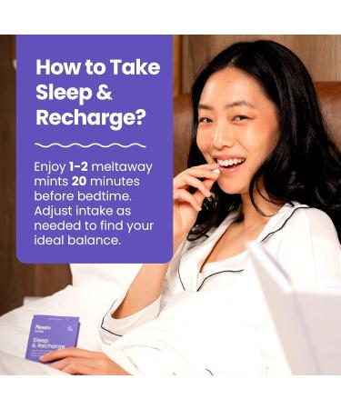 Neuro Rest & Relaxation Set 1mg Melatonin Meltaway Mints (72 Pieces) + Extended Supply Melatonin Tablets (144 Pieces) Sugar Free Fast-Dissolving Nighttime Aid with Chamomile Lemon Balm & Elderber - Buy Online on GoSupps.com