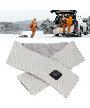 Buy YUYTE Electric Heated Scarf - Washable Foldable USB Heating Mat with Graphene Elements | 3 Temperature Levels Ideal for Cold Weather - Buy Online on GoSupps.com