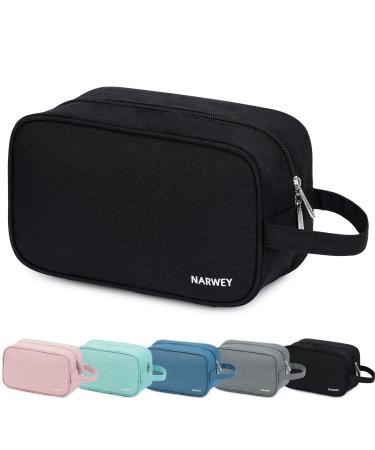 Travel Toiletry Wash Bag for Men and Women Traveling Dopp Kit Shaving Bag for Toiletries Accessories (Black) A-black - Buy Online on GoSupps.com