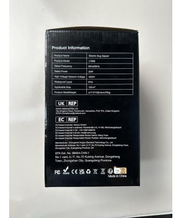 Tmactime Electric Insect Destroyer - 20W Mosquito Trap Lamp with UV Light 4500V Non-Toxic Effective for 100m  - Buy Online on GoSupps.com