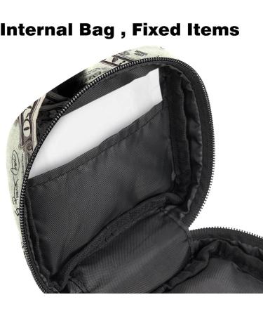 Menstrual Pad Bag with Zipper | Tampon & Ladies Napkin Storage Bag for Women and Girls | Shop Now! - Buy Online on GoSupps.com