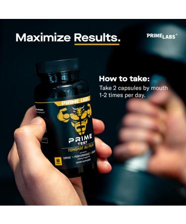 Prime Labs Prime Test Pro + Tongkat Ali Plus Capsules - Buy Online on GoSupps.com