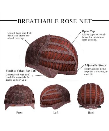 Esmee Long Wavy Burgundy Wig for Women | Heat-Resistant Natural Synthetic Hair for Daily & Cosplay Wear - Buy Online on GoSupps.com