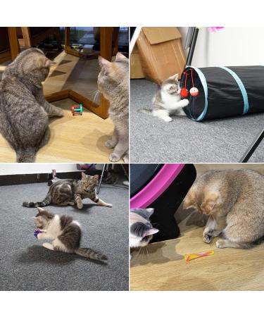 Mauts 23pcs Cat Toys Set for Indoor Cats - Interactive and Fun Kitten Toys Collection - Buy Online on GoSupps.com