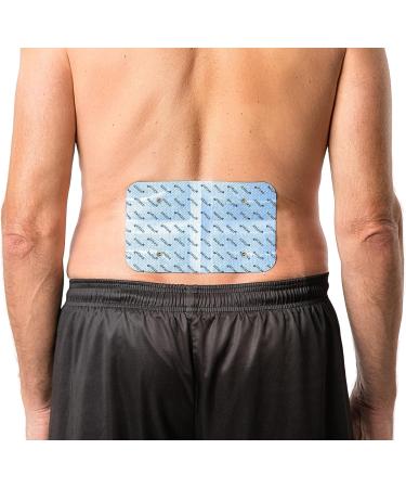 Large TENS-EMS Electrode Pad 20x12 cm | Compatible with Sanitas & Beurer | Perfect for Lumbago | Reusable | Certified Medical Device by Axion - Buy Online on GoSupps.com