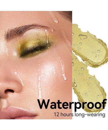  Erinde Erinde Crayon paupi res vert mat Green Cream Eyeshadow Stick Crayon eyeliner Long Lasting & Waterproof Metallic Eye Makeup - Buy Online on GoSupps.com