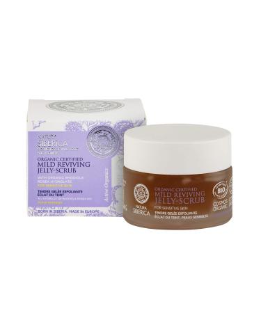 Natura Siberica Organic Certified Sensitive Skin Mild Reviving Jelly-Scrub