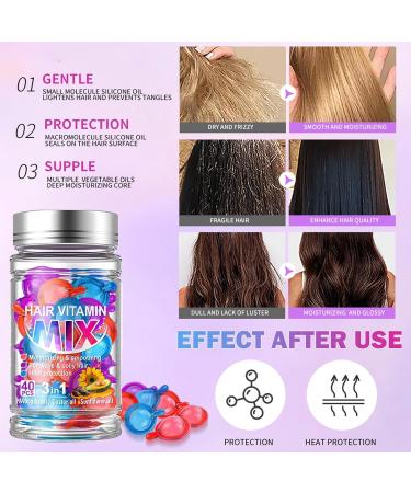 Hair Care Oil - Smoothing Hair Oil | Hair Oil Repair Moisturizing | Hair Repair Oil Damaged Hair Treatmentt | Hair Gloss Oil Heat Protection For Frizzy Dry & Damaged Hair - Buy Online on GoSupps.com
