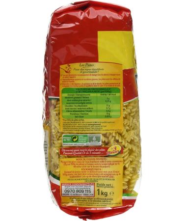 PANZANI SA Tortis pasta penis 1 kg 3 kgk 1 kg Lots of 3 - Buy Online on GoSupps.com