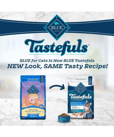 Blue Buffalo Indoor Health Natural Adult Dry Cat Food Chicken and Brown Rice 6.8kg Bag Large Bag & Bursts with Paw-Licken Chicken Cat Treats 340g tub Chicken + PET_FOOD Large Bag - Buy Online on GoSupps.com