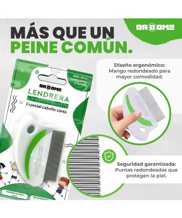 DADOMO Toile avec guide num rique avec pointes courtes pour cheveux courts et pointes avec juste s paration entre elles pointes arrondies toile poux nettoyage facile peigne poux tr s efficace. - Buy Online on GoSupps.com