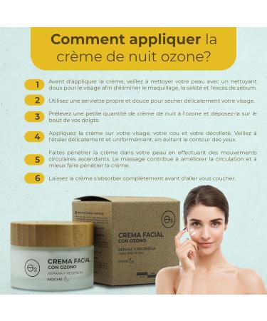 OZONO D'OR - Anti-blemish night cream for the face with organic ozone. 100% natural eliminates rosacea | Face moisturizer | Skincare certificate - Buy Online on GoSupps.com
