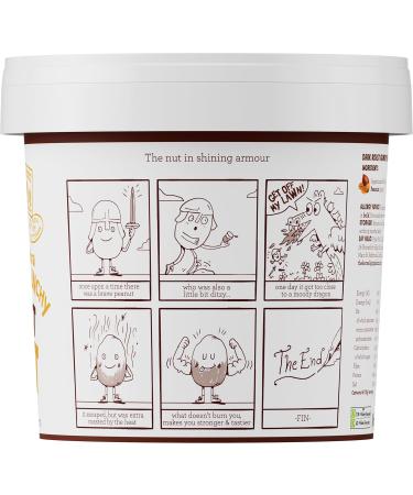 PIP & NUT Ultimate Extra Crispy Dark Roasted Peanut Butter (1 kg) - Vegan No Palm Oil No Added Sugar | Natural Hi-Oleic Earthwell Product - Buy Online on GoSupps.com