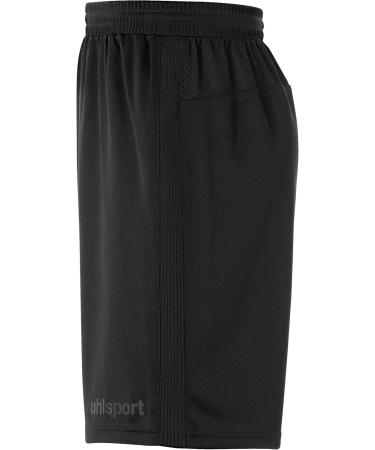 uhlsport Unisex Performance Shorts - Lightweight Black Athletic Shorts for Men & Women | International Shipping Available - Buy Online on GoSupps.com