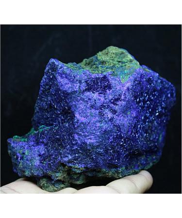 Room Decoration Natural Crystal Rough Natural Rare Glittering Azurite Malachite Geode Specimen Home Decorative Decoration (Size : 700-750g) - Buy Online on GoSupps.com