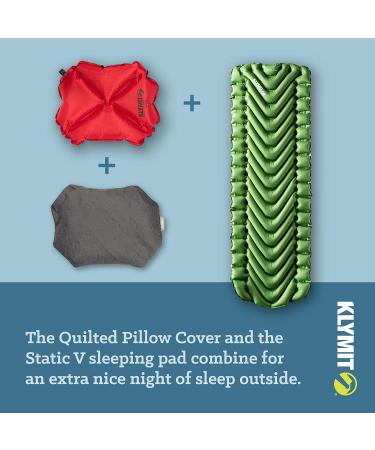 Klymit Pillow X: Lightweight Inflatable Travel Pillow for Backpacking, Hammock, and Camping - Red - Buy Online on GoSupps.com