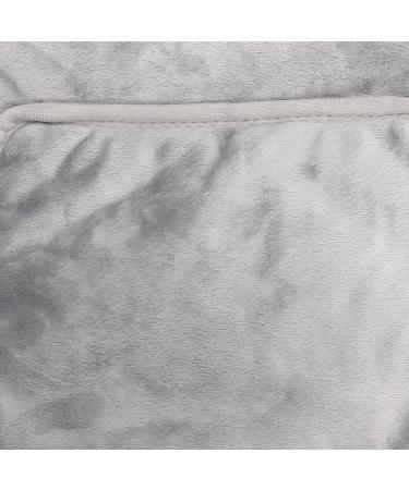 Shoulder & Back Heating Pillows - 4 Timers Large Flannel for Neck Relief - Winter Comfort (EU Plug 220-240V) - Silver Gray - Buy Online on GoSupps.com