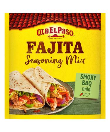 Old El Paso Mexican Smoky BBQ Fajita Seasoning Mix 35g Mexican Smoky BBQ 35 g (Pack of 1)