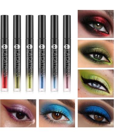 DE'LANCI Liquid Eyeshadow Liquid Eyeshadow (Golden Olive Green#08) - Buy Online on GoSupps.com