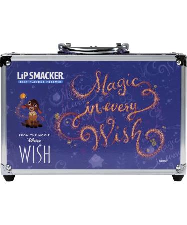 Lip Smacker Wish Makeup Traincase 50-pieces Kids Make-up Set for Girls with Colorful Lip and Face Palettes Nail Polishes Hair Accessories and Mirror Disney Princess Gifts for Endless Creativity - Buy Online on GoSupps.com